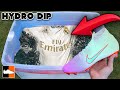 How To Hydro Dip Shoes with Paint ⚽ CR7, Messi, Mbappe, Neymar Teams!