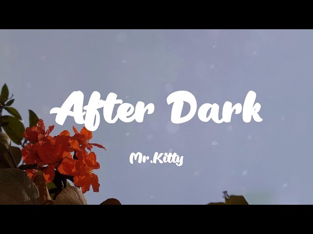 after dark by mr kitty lyric｜TikTok Search