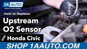 How to Replace Upstream O2 Sensor 05-11 Honda Civic