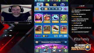 🔴LIVE cu Clash Royale - Push spre uc de pe noul telefon!