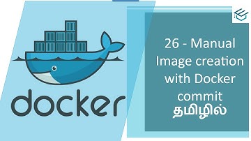 Docker in Tamil 26 manual image generation docker commit | Docker Tutorial| DevOps Docker Beginner