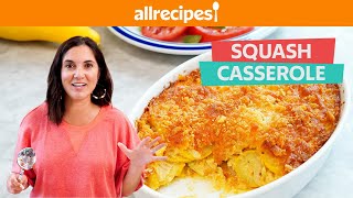 How To Make Simple Squash Casserole | Squash, Cheese, Onion, &amp; Butter Crackers | Allrecipes.com