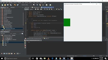 Simple Animation Using Java