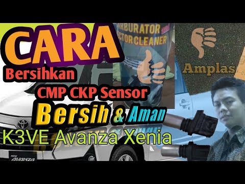 Cara Bersihkan Sensor CKP dan CMP milik Avanza K3Ve  dengan Aman