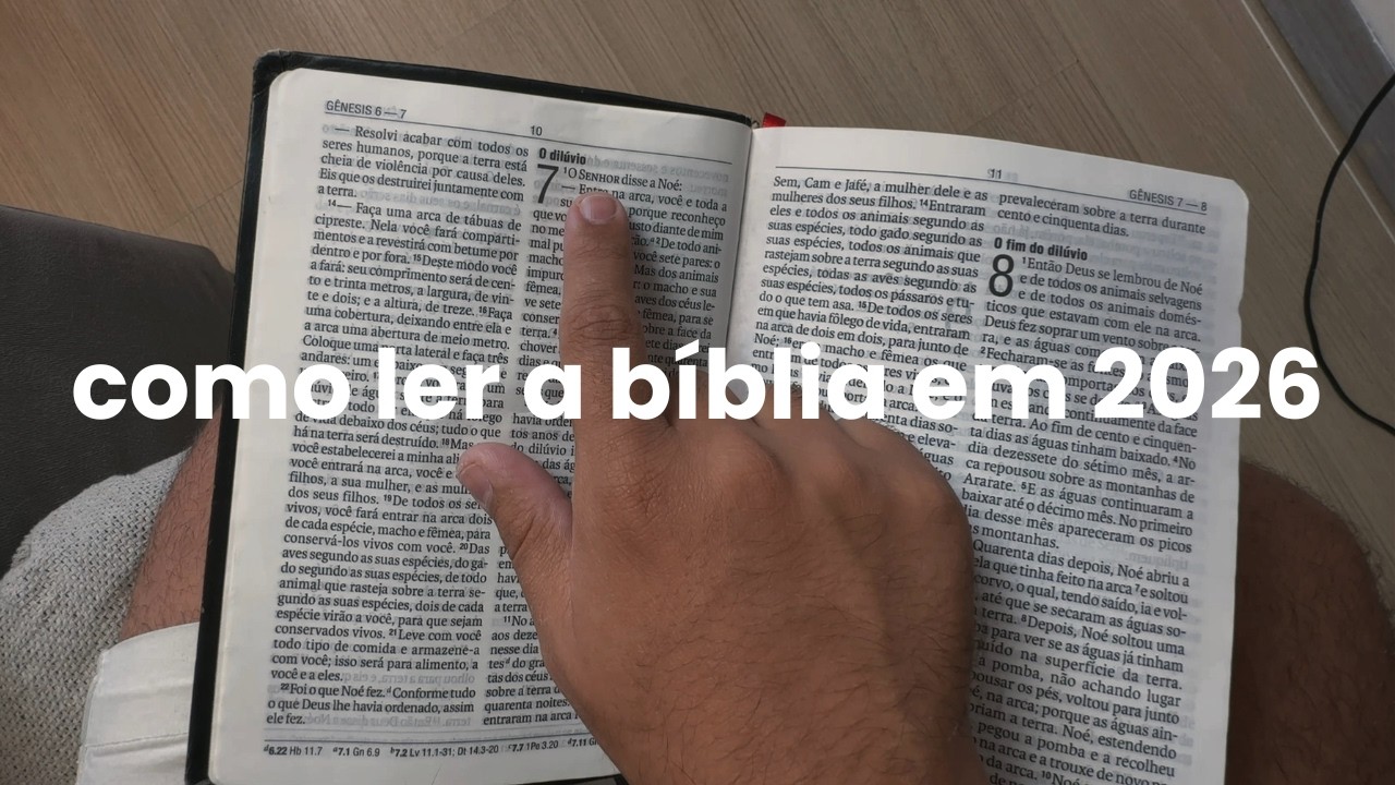 O MELHOR JEITO DE LER A BÍBLIA TODA EM UM ANO