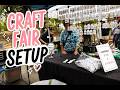 Craft Fair Setup Day: Will I Make Any Sales? Jewelry Market Vlog