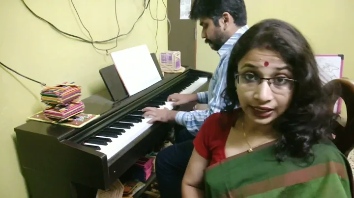 Maharajo eki saaje Cover by Atreyee & Ranadip