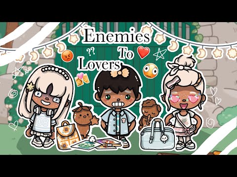 Enemies to lovers 😡👩‍❤️‍💋‍👨💕 ||*WITH VOICE*|| Toca Boca Roleplay