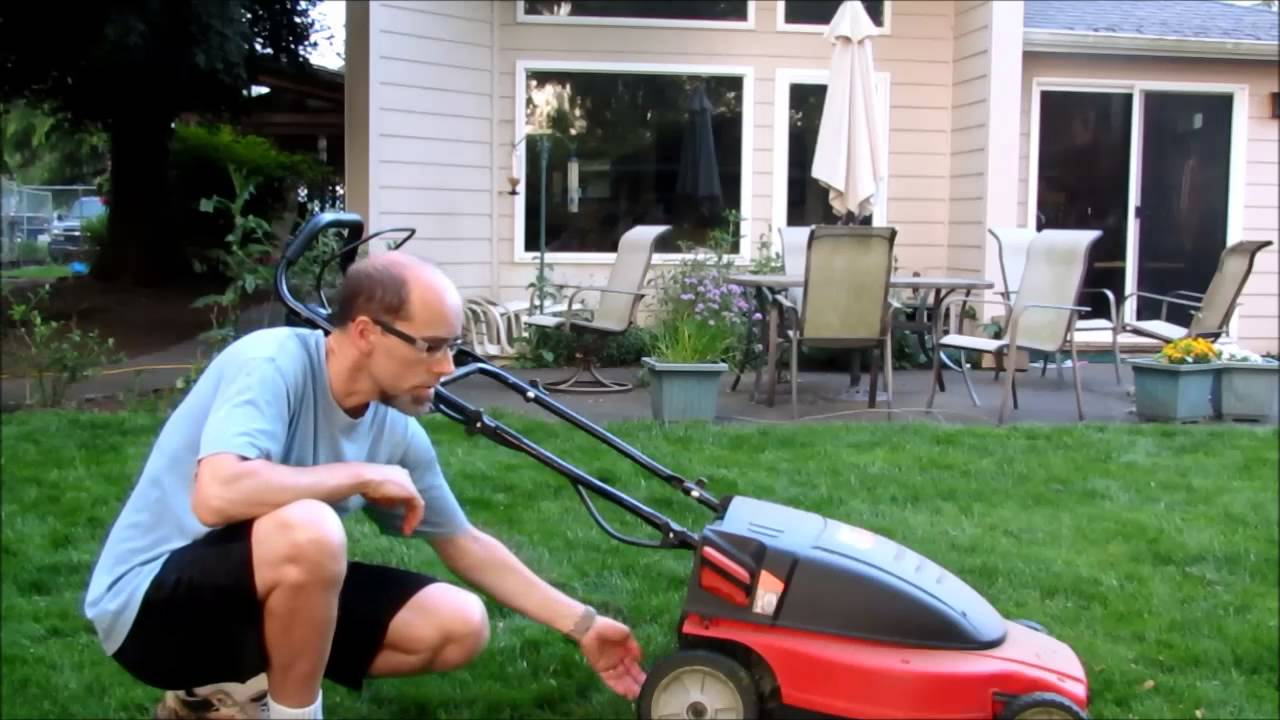 cordless electric mower 