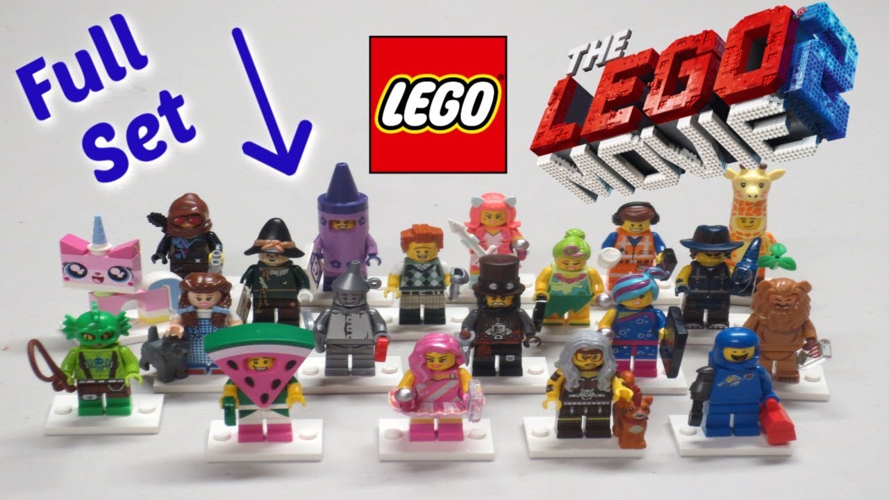 minifiguras lego movie 2
