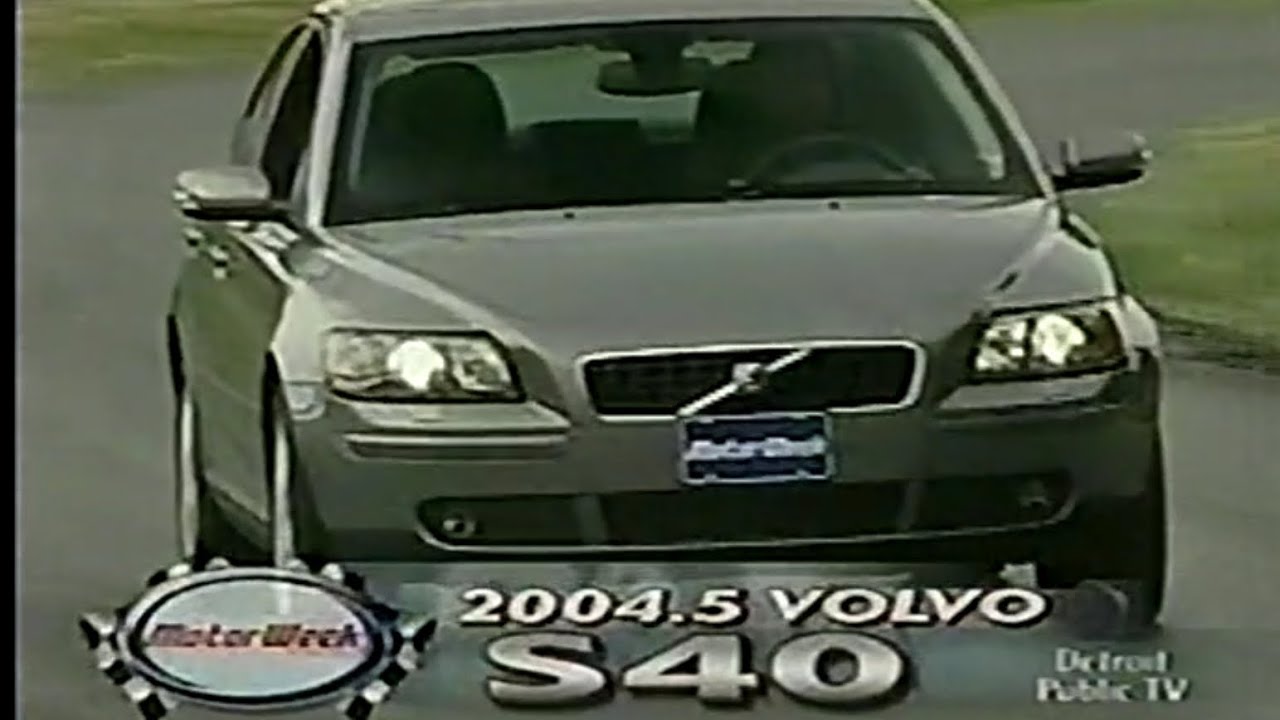 2004.5 Volvo S40 T5 - MotorWeek Retro - YouTube