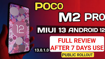 POCO M2 Pro New Update MIUI 13.0.1.0 After Use | POCO M2 Pro Andorid 12 Update | Battery | Camera |