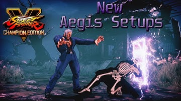 SFV - Urien New Aegis Setups On Crouch | Meterless & Many Options