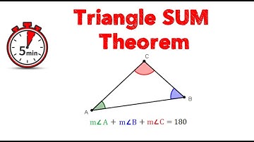 Triangle Sum Theorem