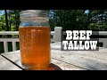 How to Make Beef Tallow from Brisket Trimmings