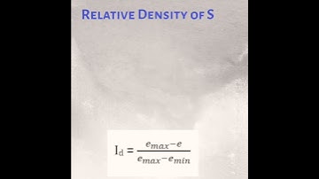 #Relative Density of Soil