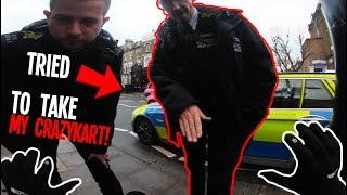 *ILLEGAL* POLICE TRIED TO RUN ME OFF THE ROAD!