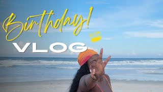 Birthday Vlog| Road Trip to Orlando Fl 📍|Tampa Bay Ray's Baseball Game|Birthday Dinner w/ Friends