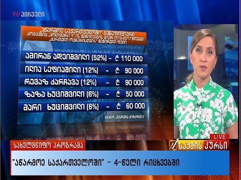 \"აწარმოე საქართველოში\"  - 4 წელი რიცხვებში