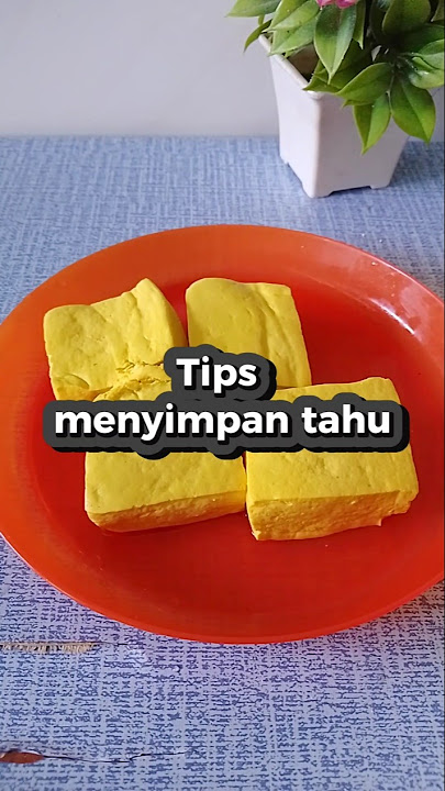 Tahu Cepat Basi? Simpan Begini Biar Awet Berhari-hari! #simpantahu #tahuawet #tipsdapur #shorts