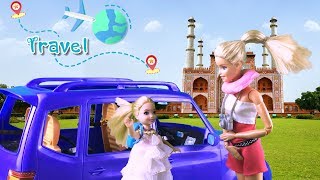 Barbie camper Barbie travels to India barbie travel