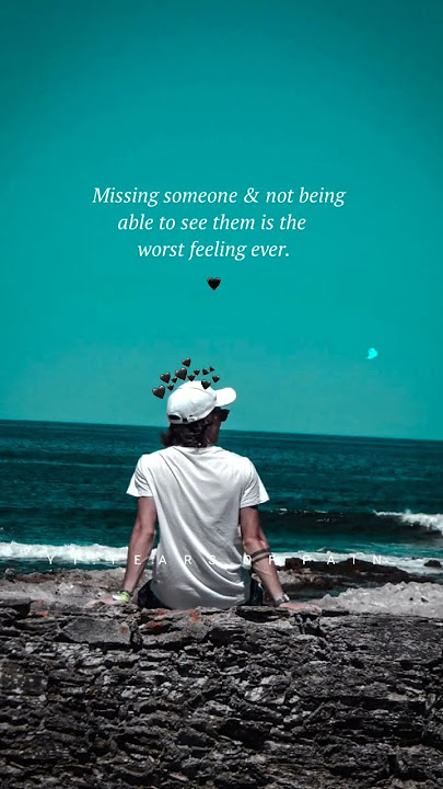 Missing someone & not being able to see them ... 🖤 #shorts #reels #viral #quotes #viralshorts