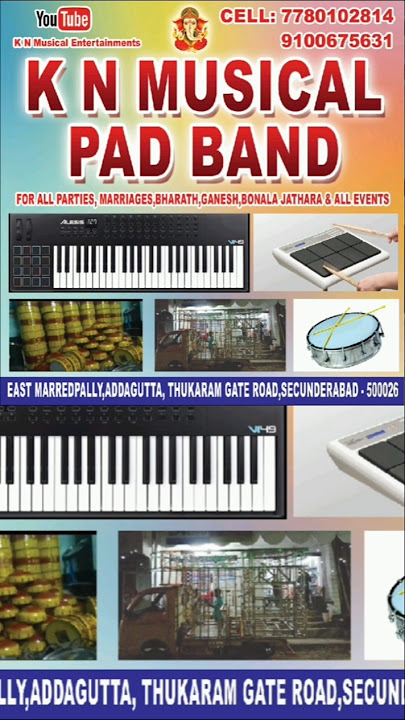 Hyderabad Pad band 👑 | For booking 7780102814 , 9100675631 #padband #band #bonalu