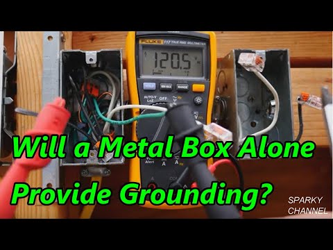 Will a Metal Box Alone Provide a Ground for Electrical Wiring?