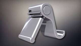 3D Printed Tiltable Phone & Tablet Stand (Download)