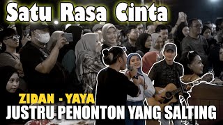 Penonton Yang Salting !! Satu Rasa Cinta - Arief (Live Ngamen) Zidan Yaya