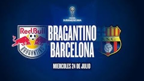 BRAGANTINO  VS  BARCELONA #hoy #BSC #urgente #barcelonasc #copasudamericana2024 #bragantino