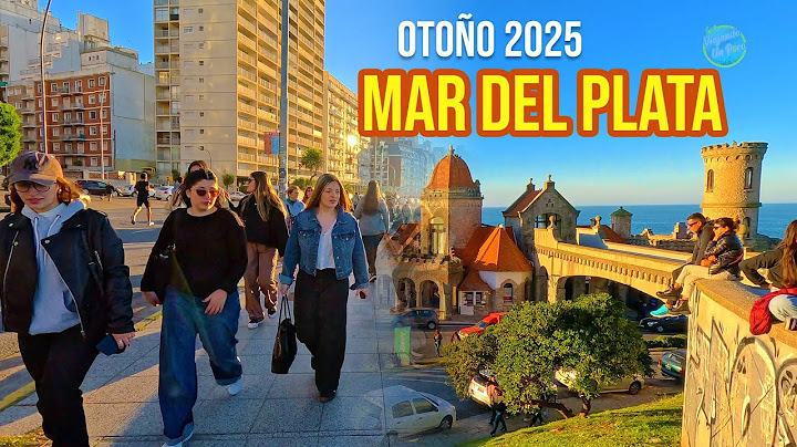 Así está MAR DEL PLATA Ahora - Caminata Argentina