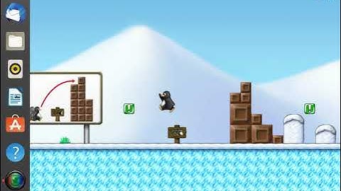 playing a new game called supertux 2 (ubuntu)