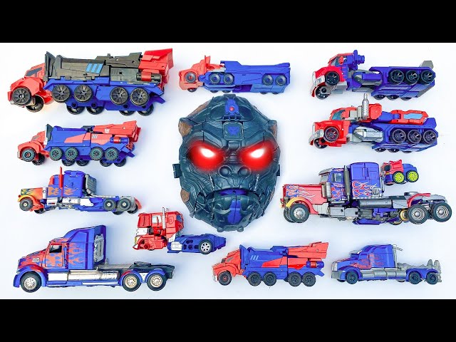 Bộ Sưu Tập ÔTÔ ROBOT Biến Hình OPTIMUS PRIME - Hoạt Hình Xe Tải Cần Cẩu Máy Múc Tàu Lego class=