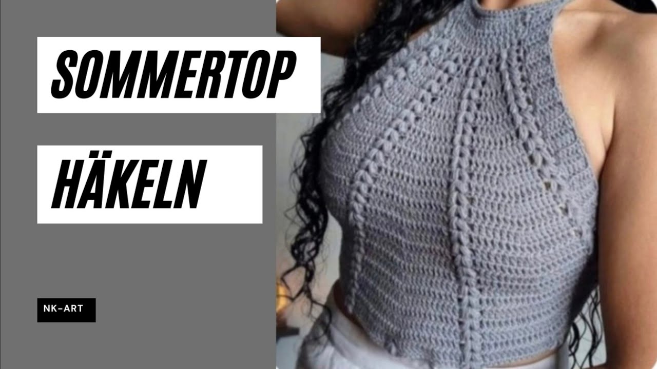 Häkelanleitung: leichtes Sommertop für heiße Tage selber häkeln. Design von What About Yarn.