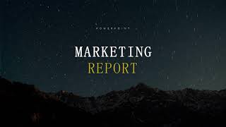 3 in 1 marketing report PowerPoint