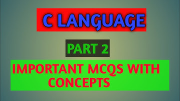 C language best mcqs for stet (part 2)