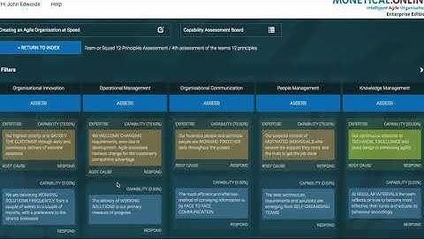 Agile Capability and Maturity Assessments