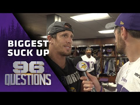 96-questions:-who-is-the-biggest-suck-up-to-coach-zimmer?-|-minnesota-vikings