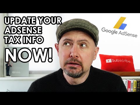 YouTube AdSense - New Tax Requirements!