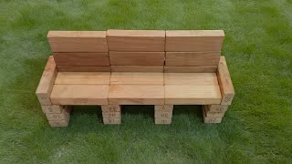 How To Make Jenga Bench/Jenga/ Jenga Game