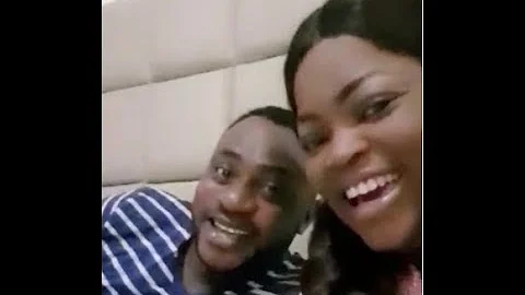Funke Akindele Having Fun With Odunlade Adekola