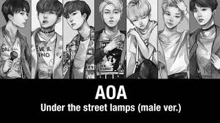 Miniatura del video "【AOA】Under the street lamps (male version)"