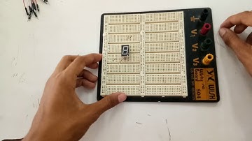 สาธิตการต่อวงจร 7-Segment