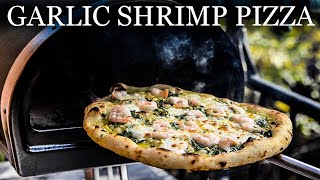 How To Make Cheesy Garlic Shrimp Pizza In A Pizza Oven | Roccbox Pizza Oven Recipes