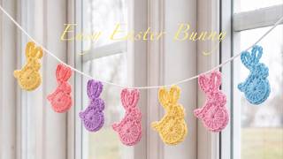 Crochet Mini Easter Bunny In 5 Minutes 🐰 Easy Easter Crochet Pattern 🐰Hækle Nem Mini Påskehare 🐰