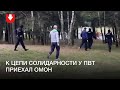 ОМОН разогнал цепь солидарности у ПВТ