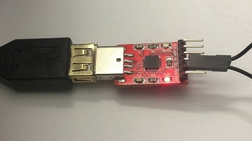 How to do a loopback test on a USB-serial adapter
