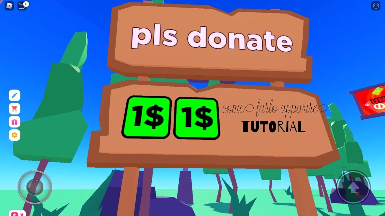 COME FUNZIONA PLS DONATE 