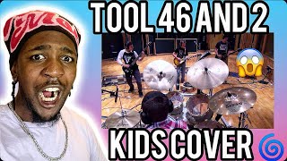 FIRST TIME HEARING Kids Cover 46 and 2 by Tool / O’Keefe Music Foundation (REACTION)